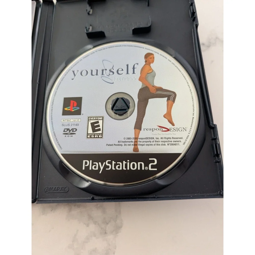 Yourself Fitness Playstation 2 Ps2 Game Complete CIB